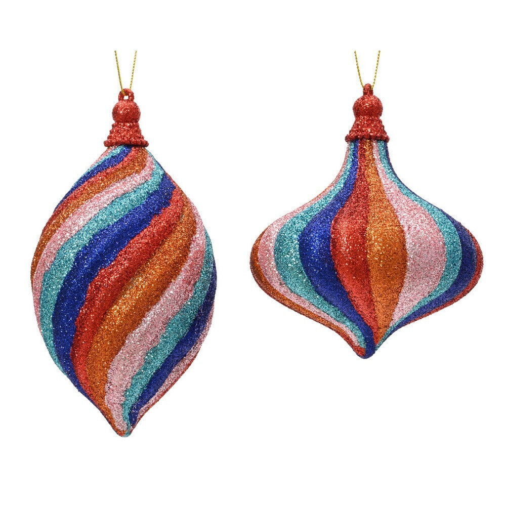 Kaemingk Ornament – Polystyrene, 11.2cm Christmas Decoration, Festive Xmas Ornament, Holiday Figurine, Indoor Home Décor, 1 Piece Assorted Designs