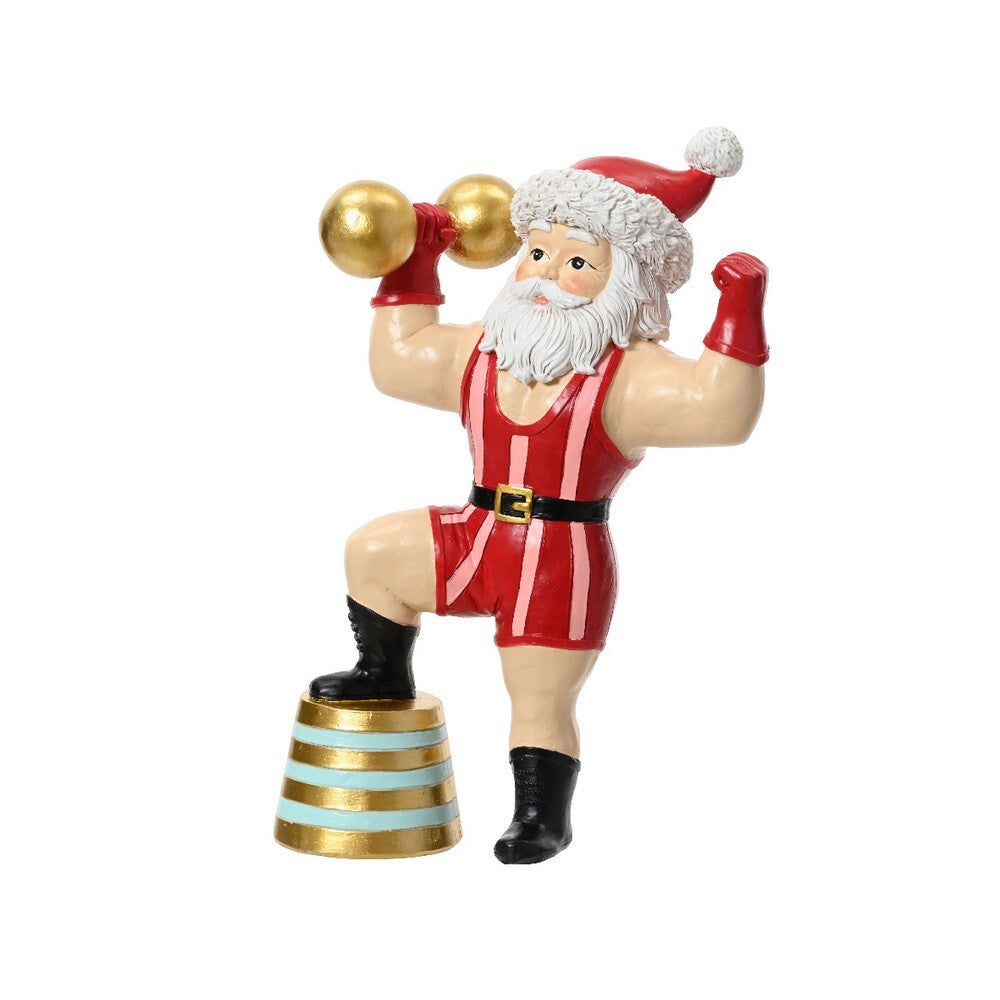 Kaemingk Santa – Magnesium Figurine, 140cm Christmas Decoration, Festive Xmas , Holiday Figurine, Indoor/Outdoor Home Décor, Seasonal Display