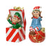 Kaemingk Elf – Polyresin Standing Figurine, Green & Red, Christmas Decoration, Festive Xmas, Holiday Figurine, Indoor Home Décor, Seasonal Tabletop Display , 1 Piece Assorted Designs