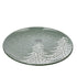 Kaemingk Breakfast Plate – Stoneware Round with Reactive Glaze, Tree Embossed Christmas Holiday Tableware, Festive Xmas Dinnerware, Elegant Kitchen & Dining Décor