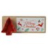 Kaemingk Cutting Board – Stoneware Rectangle with Christmas Pattern Print, Holiday Kitchen Accessory, Festive Xmas Tableware, Seasonal Home & Dining Décor