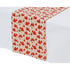 Kaemingk Tablerunner – Polyester with Red & Gold Foil Print, Christmas Holiday Table Décor, Festive Xmas Dining, Seasonal Home & Tabletop Decoration, 1 Piece Assorted Design