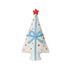 Kaemingk Figure – Dolomite Tree with Bow, Blue, Christmas Holiday Decoration, Festive Xmas Tabletop & Home Décor, Seasonal Decorative Accent