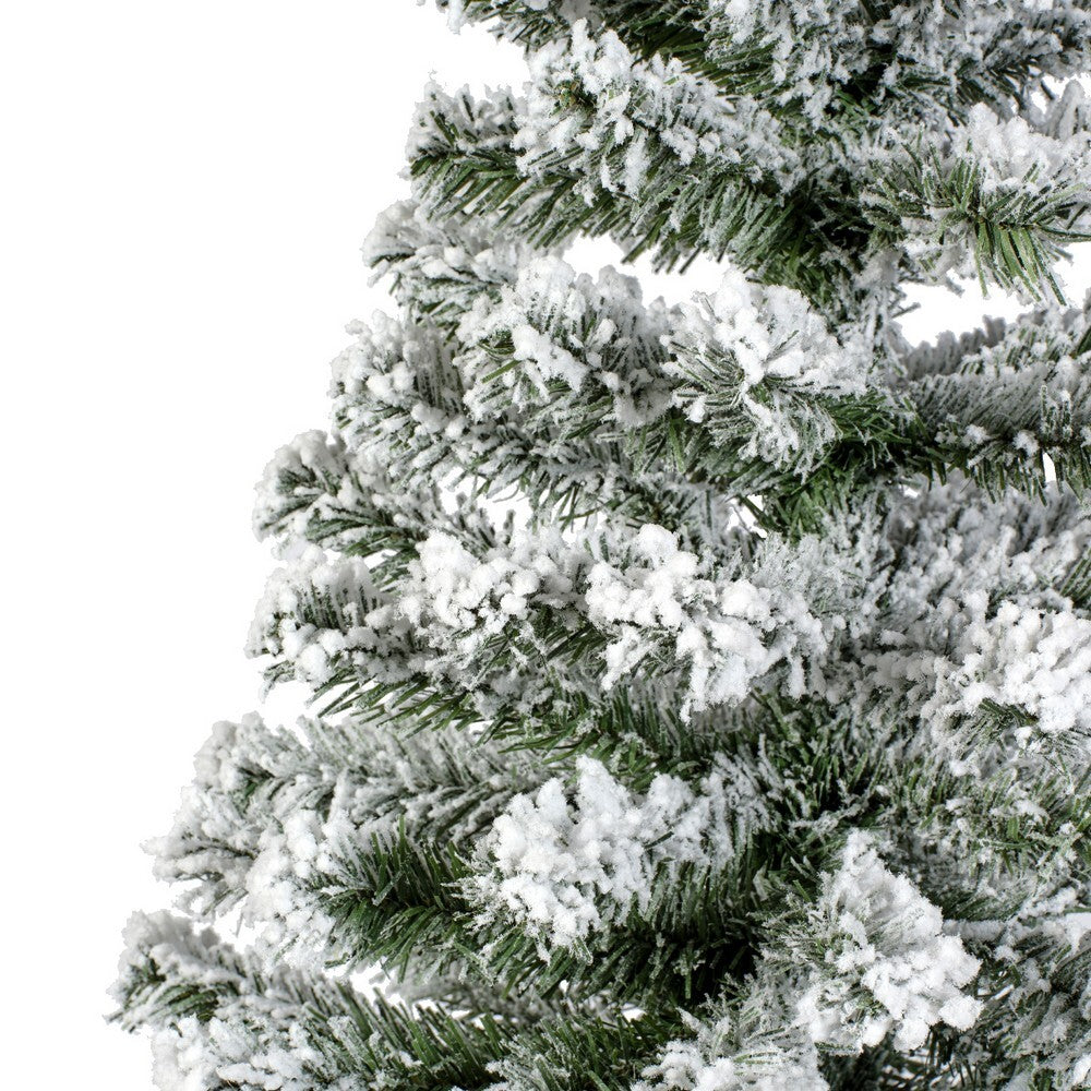 Kaemingk Imperial Mini Tree – Snowy Indoor Christmas Decoration, Festive Xmas Tabletop & Home Décor, Seasonal Winter Accent, Holiday Miniature Tree