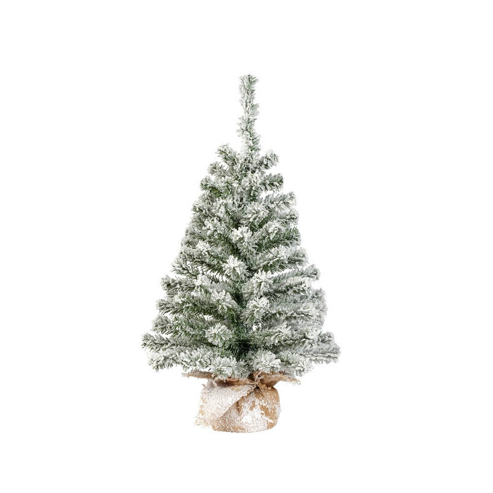 Kaemingk Imperial Mini Tree – Snowy Indoor Christmas Decoration, Festive Xmas Tabletop & Home Décor, Seasonal Winter Accent, Holiday Miniature Tree