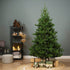 Kaemingk Alba Fir Tree – Green, 210cm, Christmas Holiday Decoration, Festive Xmas Indoor Tree, Seasonal Home Décor, Full-Sized Artificial Tree