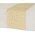 Kaemingk Tablerunner – Polyester with Gold Foil, 5cm, Christmas Holiday Table Décor, Festive Xmas Dining, Seasonal Home & Tabletop Decoration, 1 Piece Assorted Design