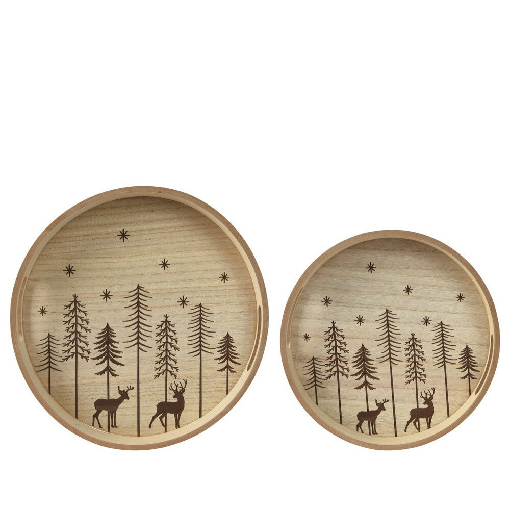 Homesmiths Tray mdf tree print