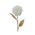 Kaemingk Dahlia – Polyester Snow Finish, White, Christmas Holiday Decoration, Festive Xmas Indoor Tabletop & Home Décor, Seasonal Decorative Flower Accent