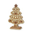 Kaemingk Tree – Polyresin with Glitter, Brown, Christmas Holiday Decoration, Festive Xmas Indoor Tabletop & Home Décor, Seasonal Decorative Accent