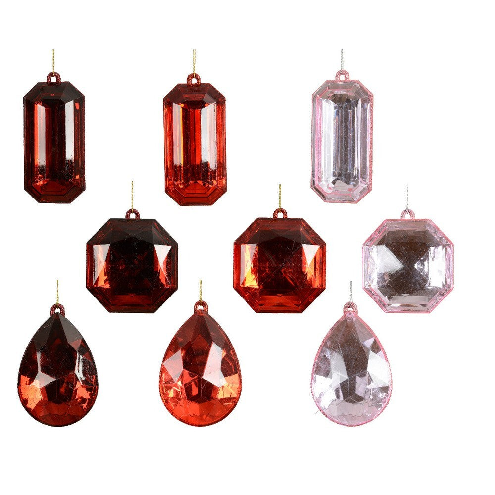 Kaemingk Diamond – Transparent Polystyrene, Christmas Holiday Decoration, Festive Xmas Indoor Tabletop & Home Décor, Seasonal Decorative Accent, 1 Piece Assorted Design & colors