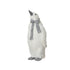Kaemingk Penguin – Polyester Glitter Figurine with Polyester Scarf, Christmas Holiday Decoration, Festive Xmas Tabletop or Tree Ornament, Seasonal Home Décor Accent