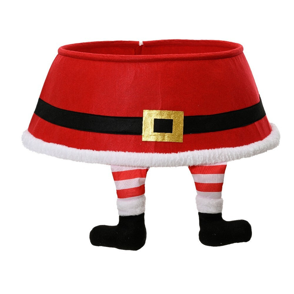 Kaemingk Tree Ring – Polyester, Christmas Holiday Decoration, Festive Xmas Tabletop or Tree Base Accent, Seasonal Home Décor Accessory