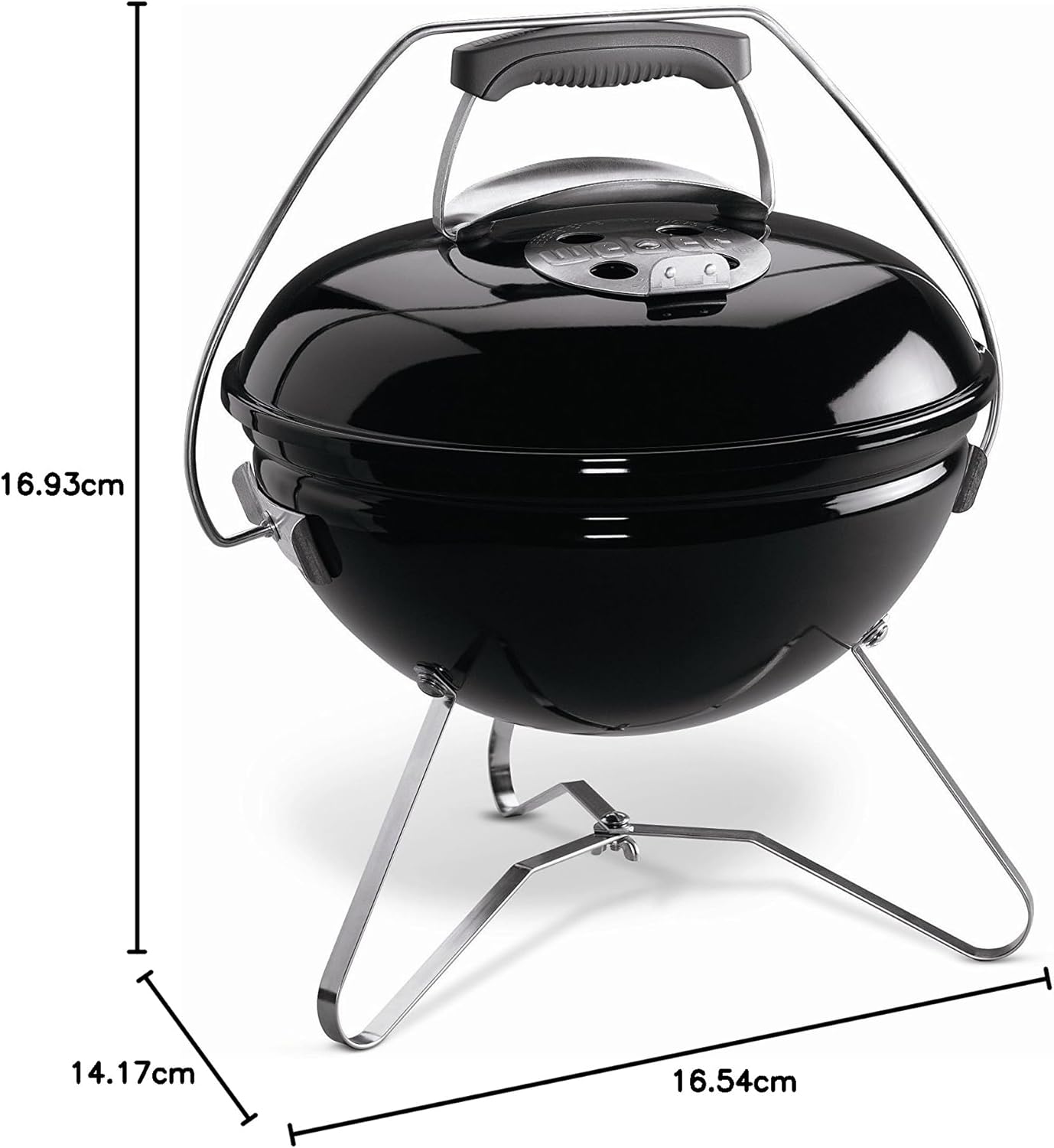 WEBER 37CM SMOKEY JOE PREM BLK