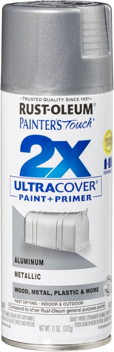 Rust-Oleum Pt 2X Uc Metal Aluminum 12Oz