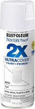 Rust-Oleum Pt 2X Uc 12Oz Flat White