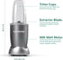 NutriBullet Grey Countertop Blender 600 Watt , NBR-0612 , 700 capacity.