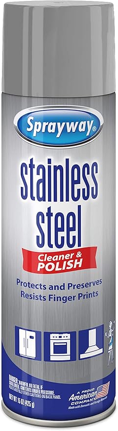 Sprayway Stainless Steel Cleaner 15Oz