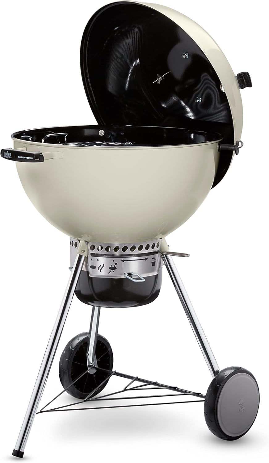 Weber Master Touch Charcoal Grill 22 inch Spring Ivory