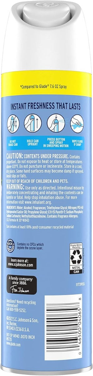 Glade Air Freshener Clean Linen 8.3 Ounce 235 g