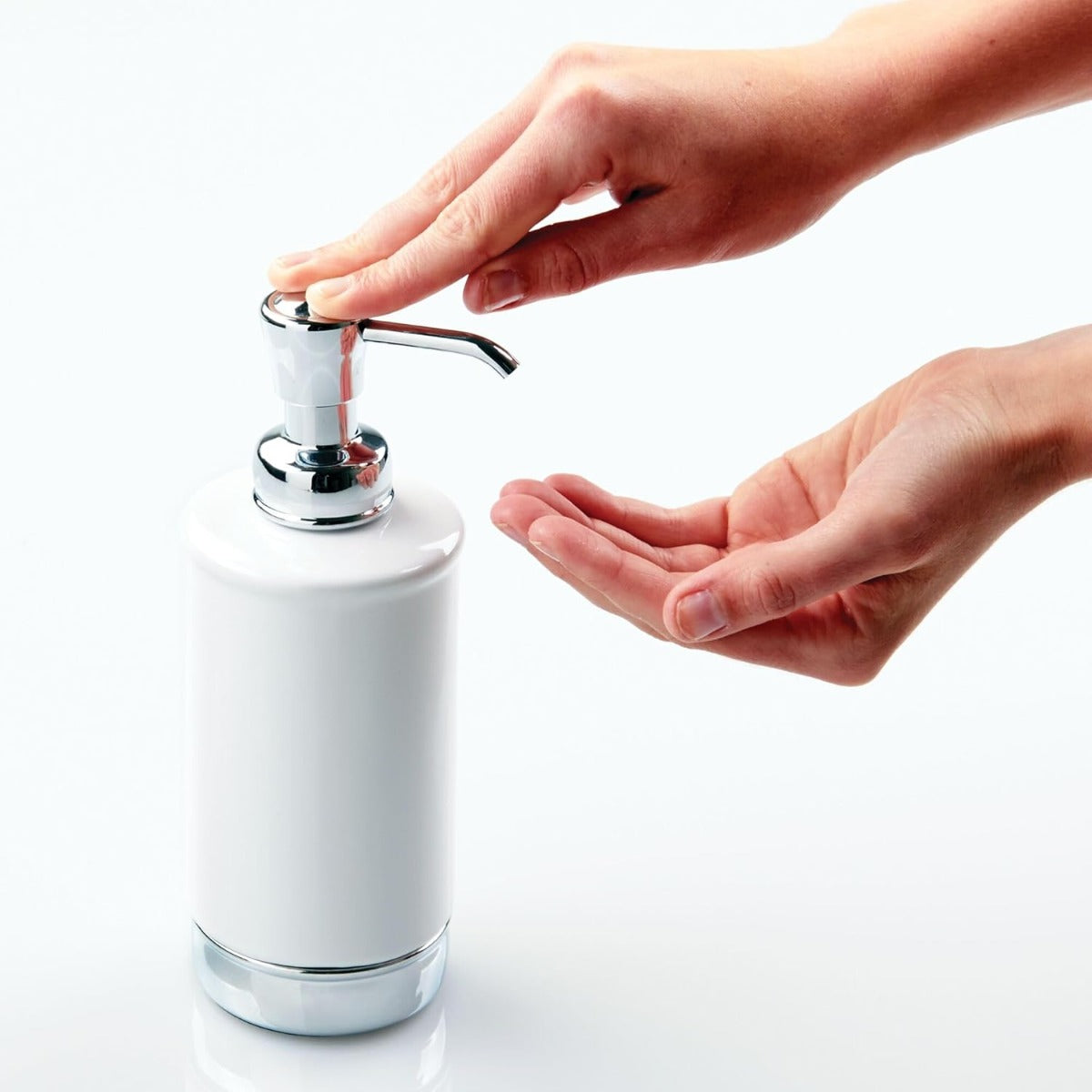 iDesign York Soap Pump White