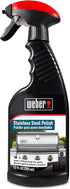 Weber 8029 12oz Grill Stainless Steel Polish, Black