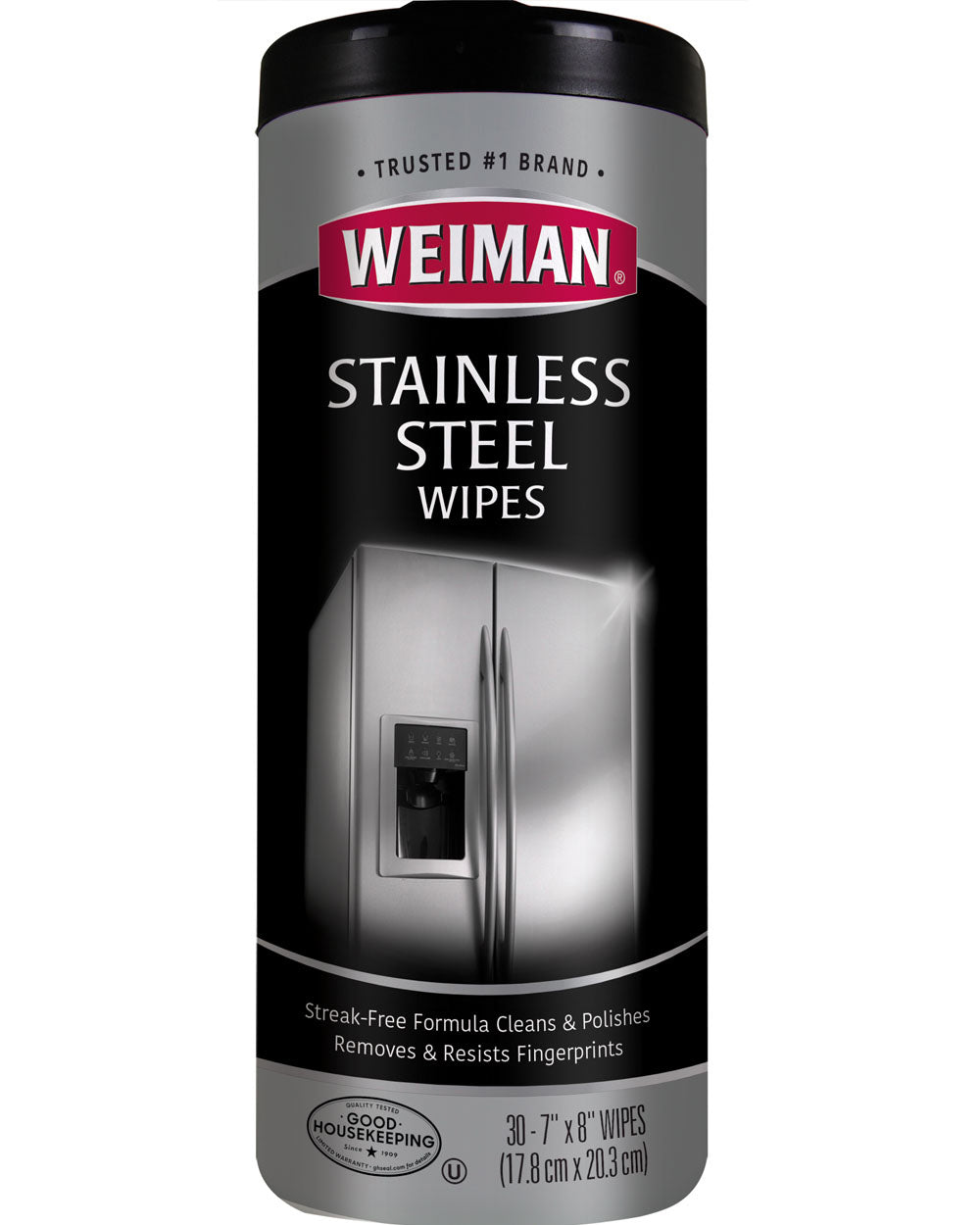 Weiman 30 Count Stainless Steel Wipes