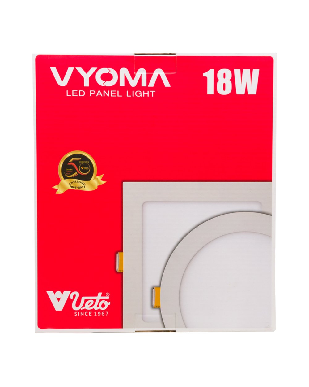 Veto Led 18W Square Day Light
