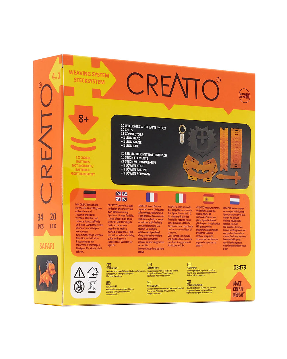 Thames & Kosmos Creatto Safari Light-Up Crafting Puzzle Kit