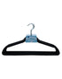 Whitmor Spacemaker Suit Hangers Set of 15 Black