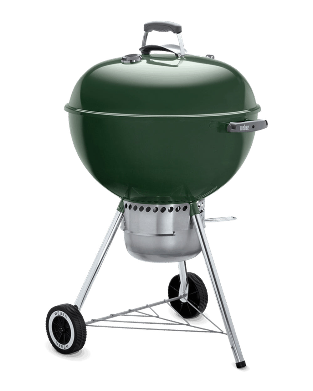 Weber 22 inch Original Kettle Premium Charcoal Grill Green
