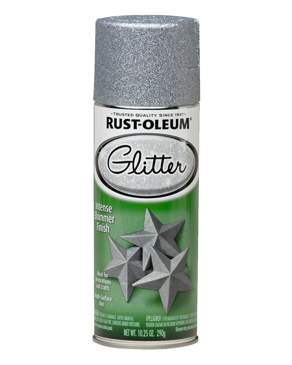 RustOleum Glitter Silver 10.25 Oz