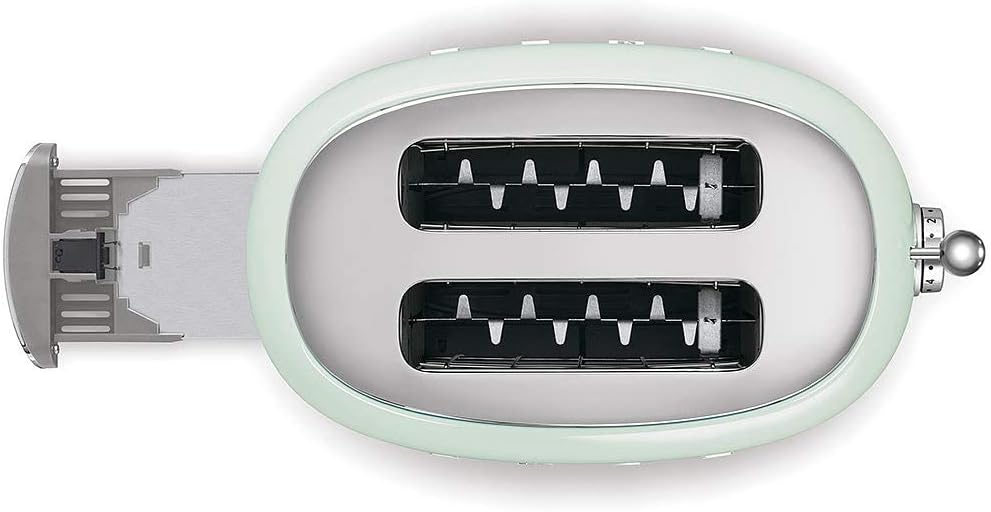 Smeg 2 Slice Toaster Pastel Green