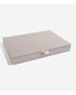 Stackers Taupe Supersize Section Jewellery Box with Lid