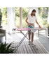 Vileda Ironing Board Neo Small 6 x 34 x 150 cm pink