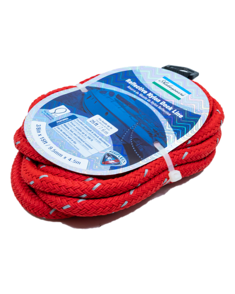 Wellington Cordage 3/8" ftx15' Red Dock Line
