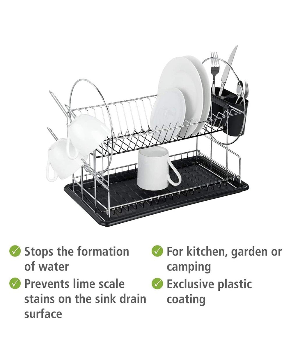 Wenko Dish Rack Premium Duo