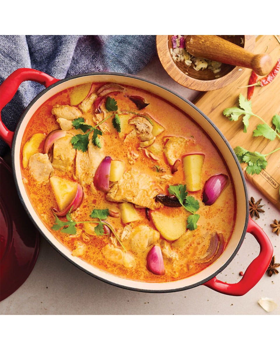 Tramontina 7 Quart Covered Oval Dutch Oven