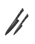 Samura Shadow Set of 2 Kitchen Knives with Black Non Stick Coating
