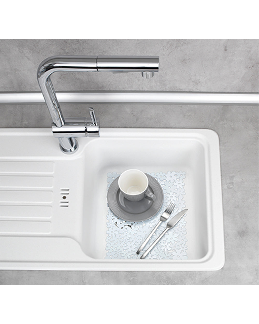 Wenko Sink Mat Flower