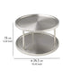 Wenko 2 Tier Turntable Stainless Steel