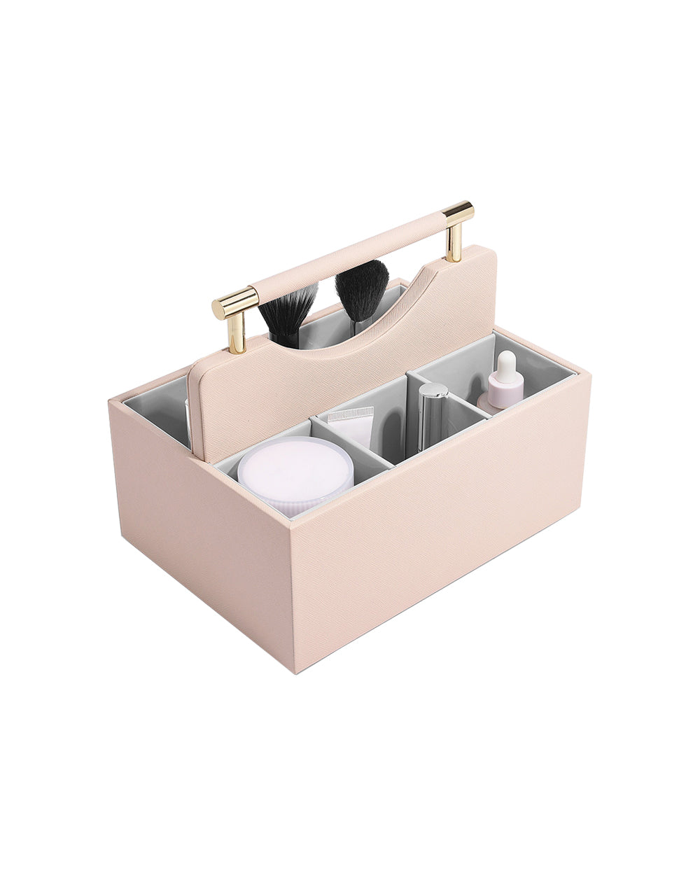 Stackers Cosmetic Organizer Blush & Gold