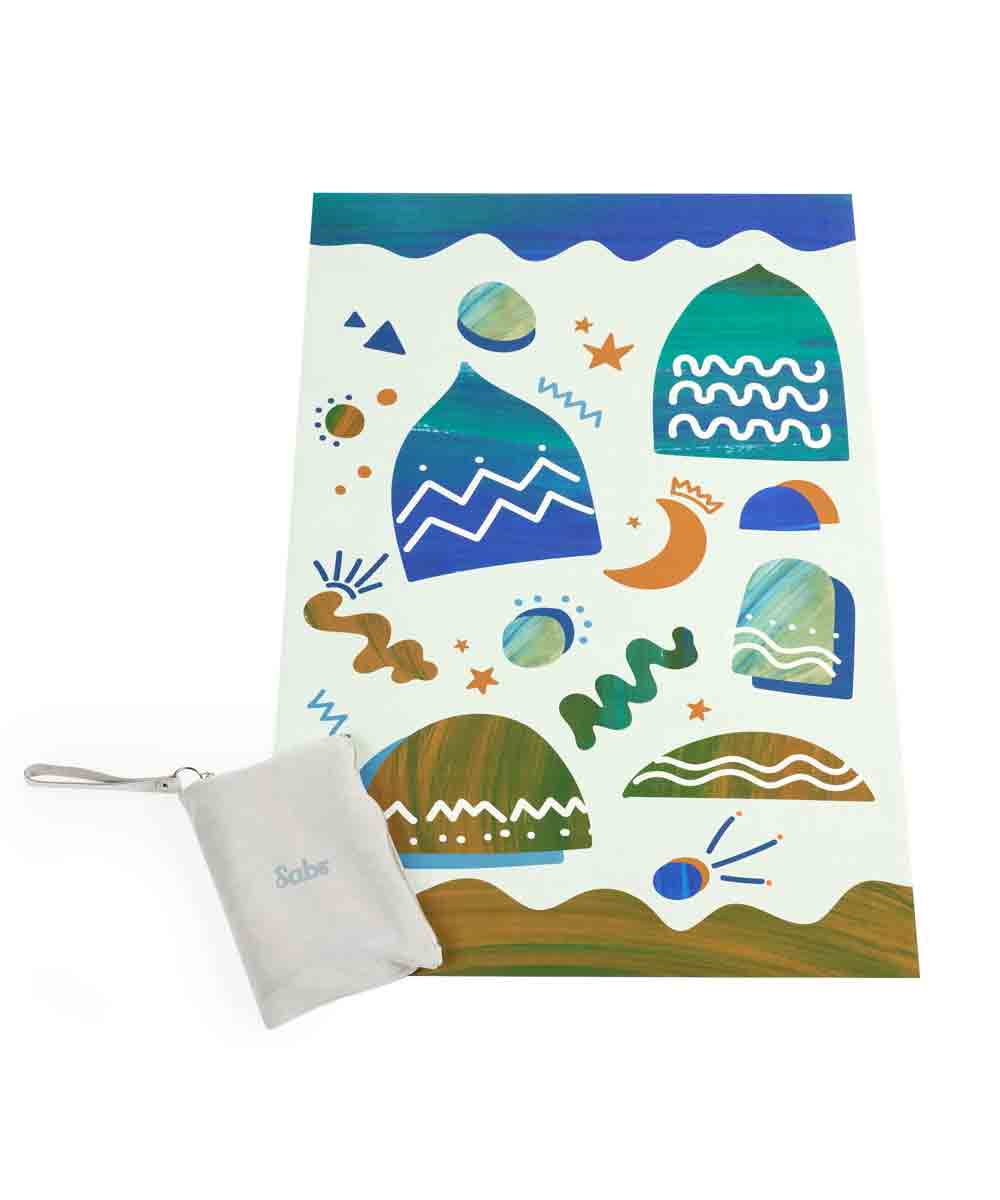 Sabr Starship Landing II Compact Prayer Mat