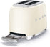 Smeg 2 Slice Toaster Cream