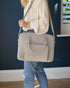 Stackers Laptop Bag Taupe