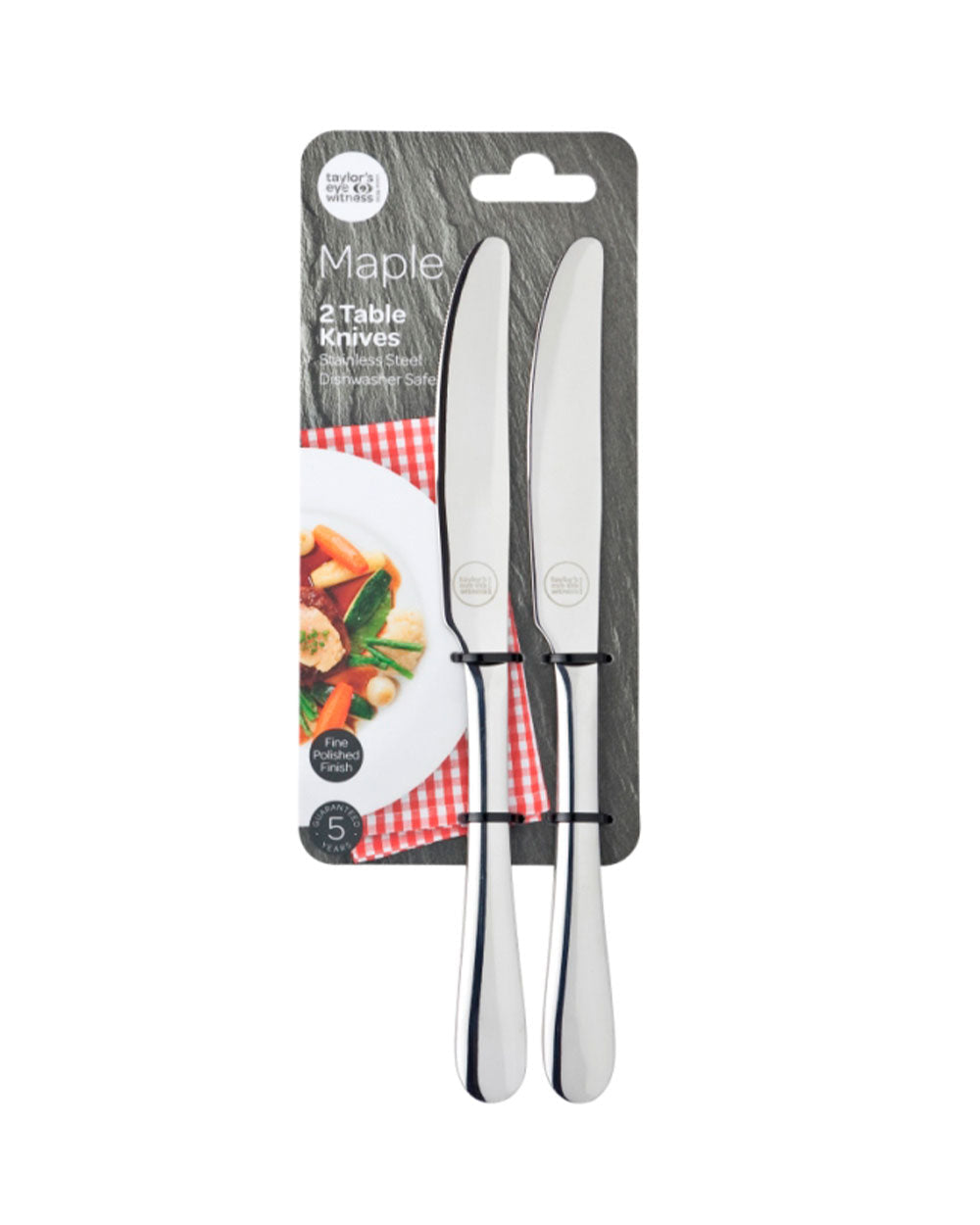 Taylor'S Eye Witness 2 Piece Stainless Steel Table Knives