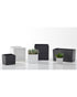 SK Latina Square Flower Pot 15cm Anthracite