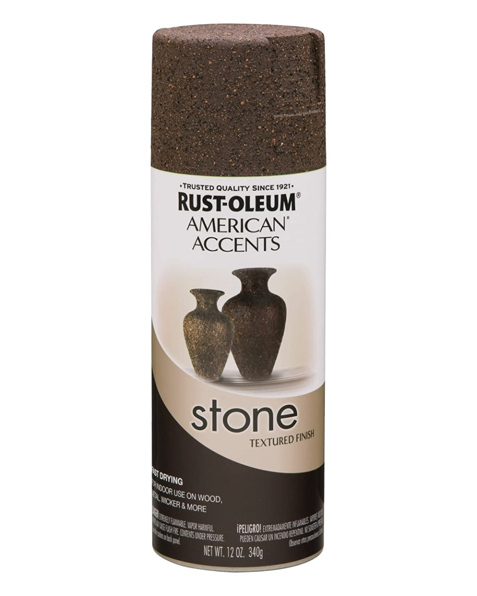 RustOeum Brown Textured Paint 12 Oz