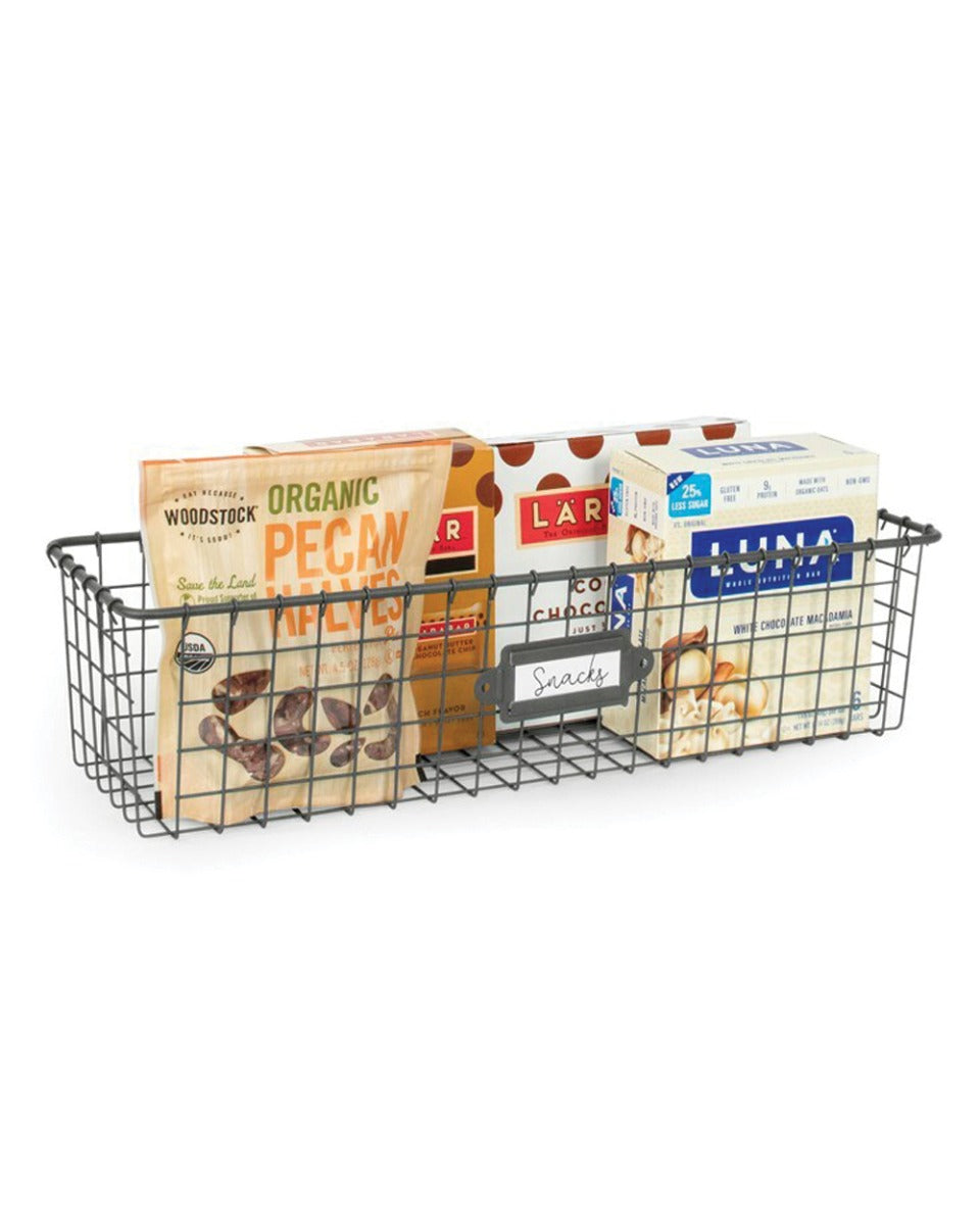 Spectrum Vintage Living Storage Basket 5.5 X 16 Inch