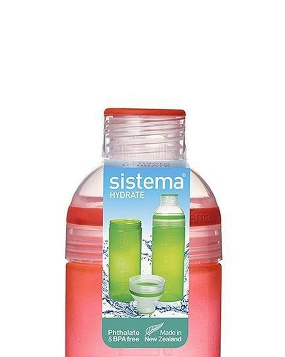 Sistema 700ML Trio Bottle Orange